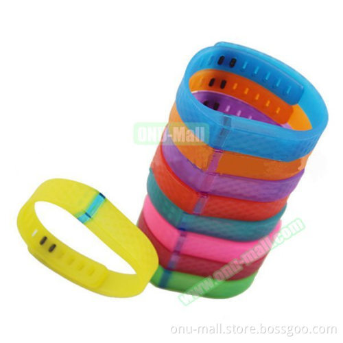 3D Stereoscopic Glowing Pattern Replacement Wrist Band for Fitbit Flex with Aluminum Clasp